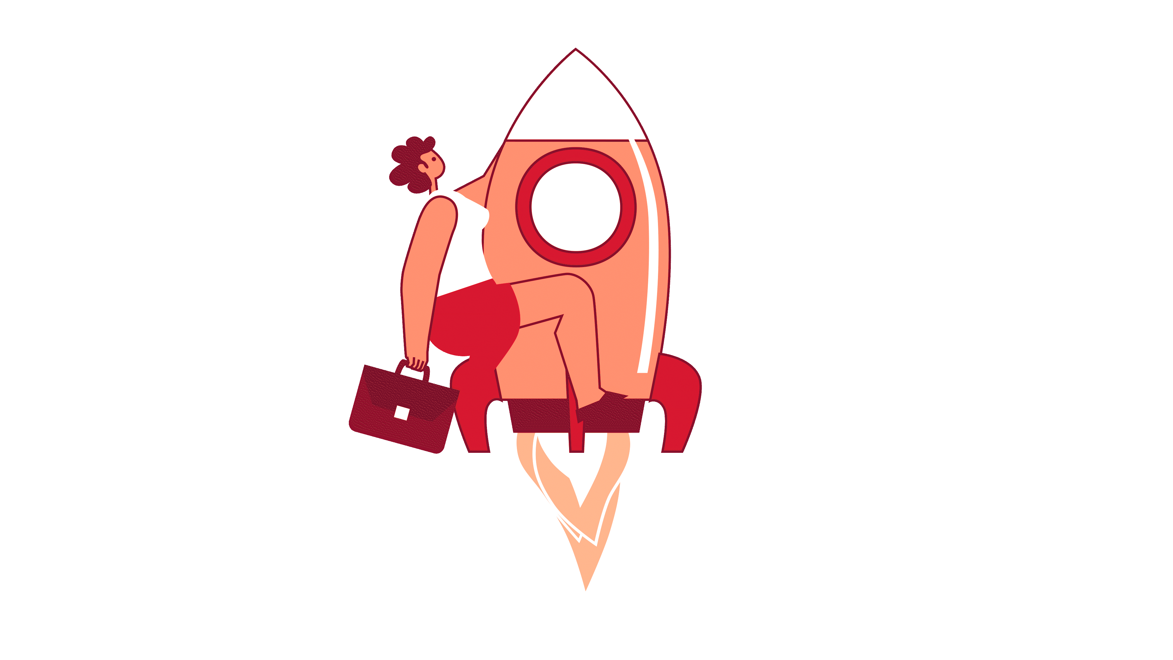 Animated Rocket